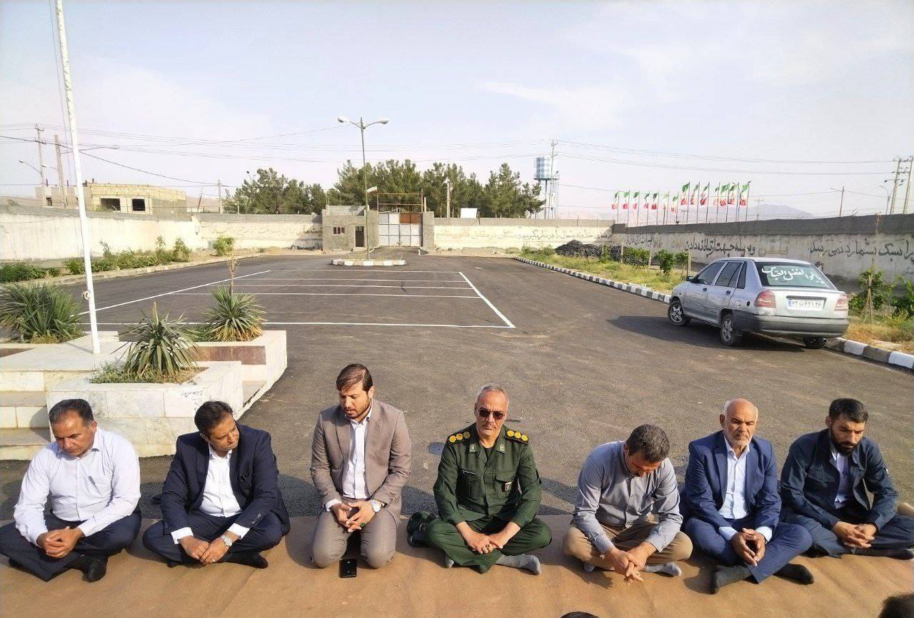 مراسم گرامیداشت هفته نیروی انتظامی در انابد