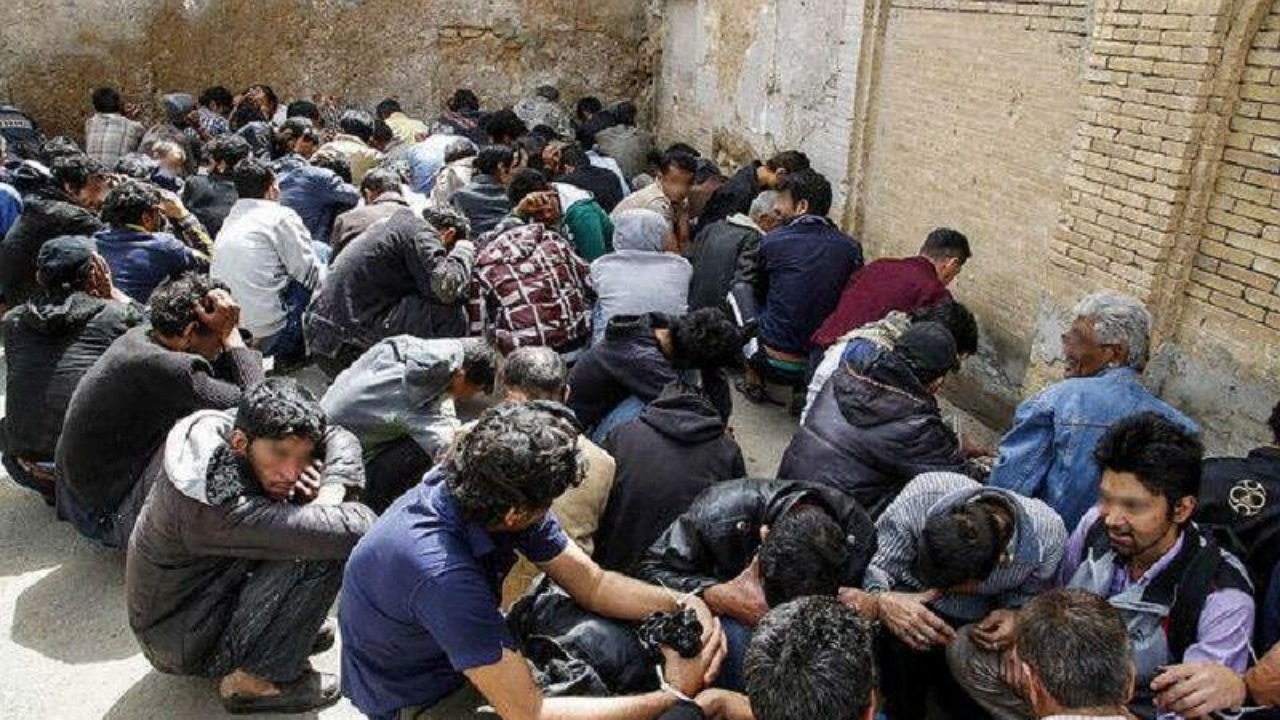 ۴۰ معتاد متجاهر در زابل جمع‌آوری شدند
