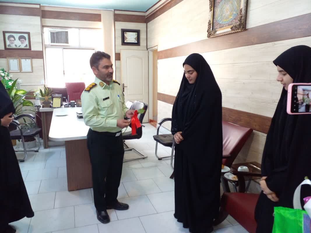 مراسم تحلیل از کادر نیروی انتظامی