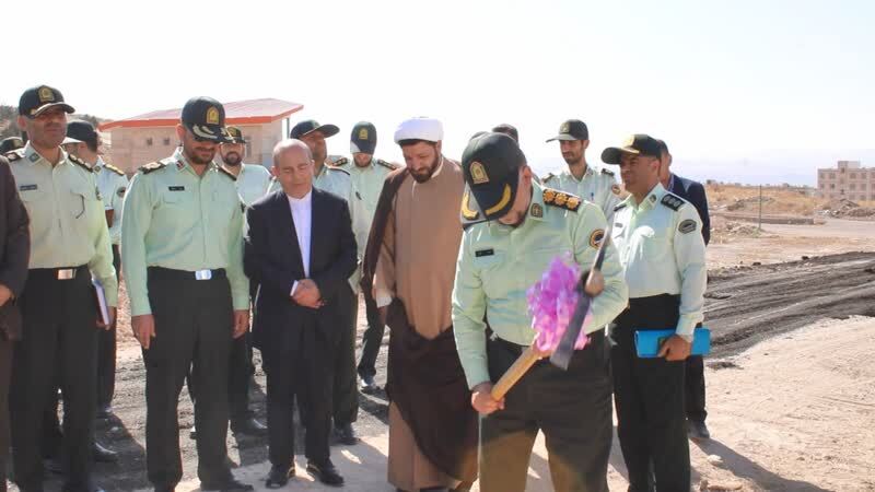 مراسم کلنگ زنی در زنجان