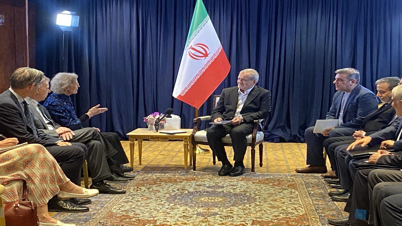 دومین دیدار پزشکیان در نیویورک؛ گفتگو با گروه «الدر»