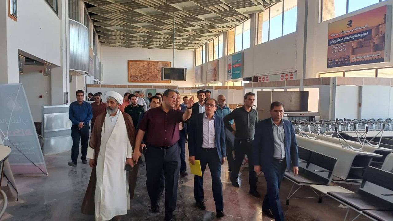 روند اجرایی بهسازی باند فرودگاه شهدای بم سرعت می‌گیرد