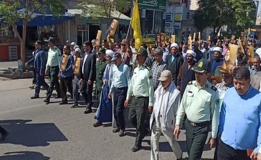 برپایی راهپیمایی جمعه&zwnj;های خشم در خراسان جنوبی + تصاویر