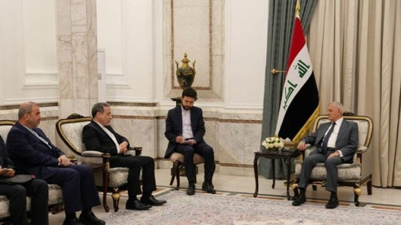 دیدار عراقچی با رئیس‌جمهور عراق