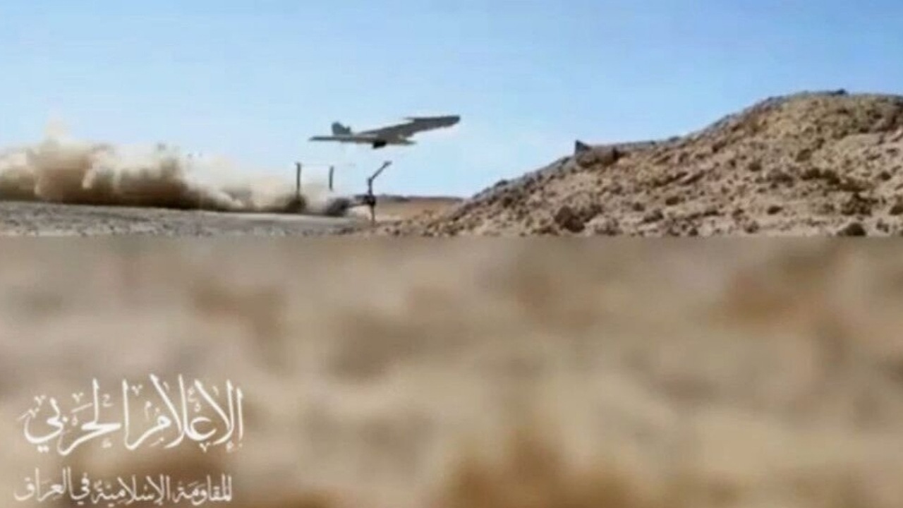 حمله پهپادی مقاومت عراق به بندر حیفا