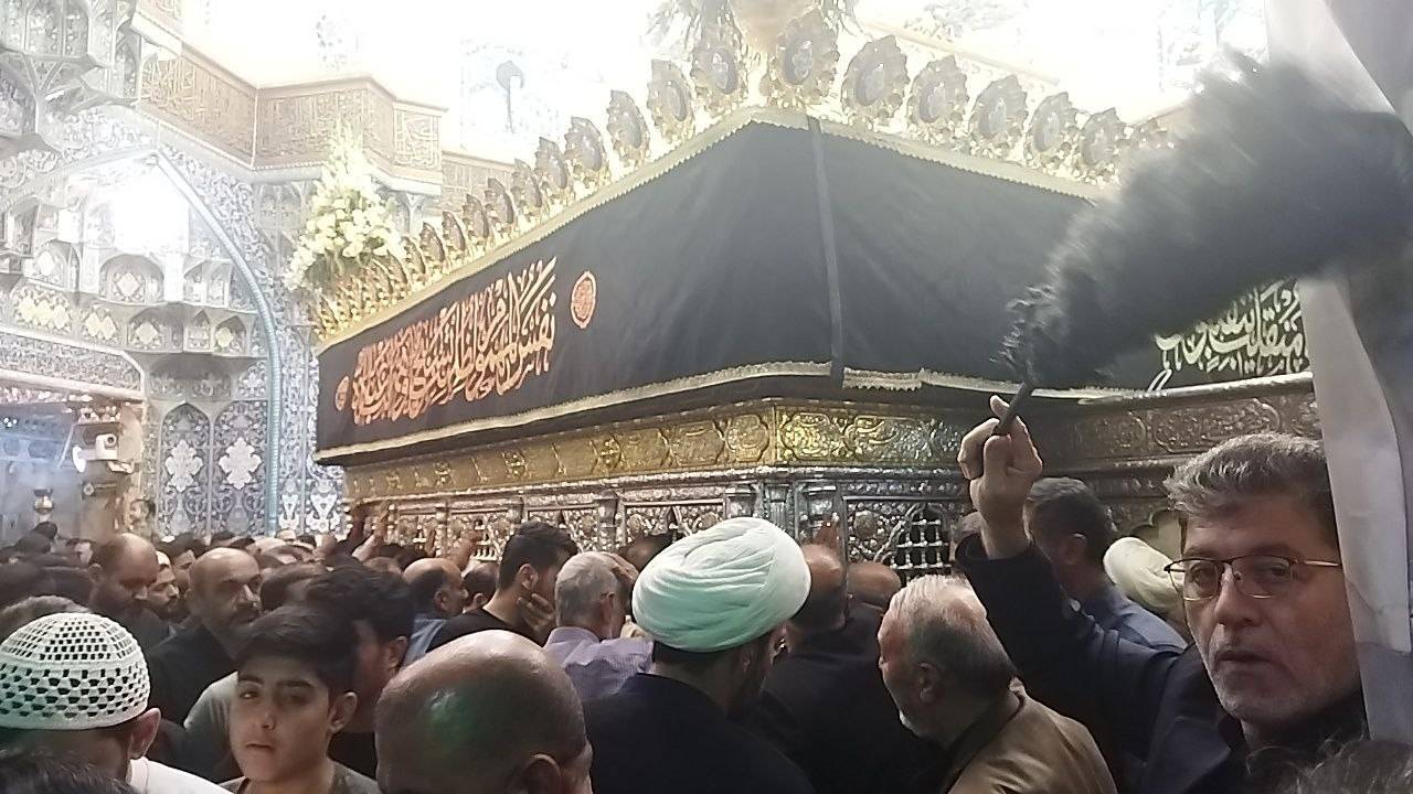 زیارت ضریح حضرت معصومه