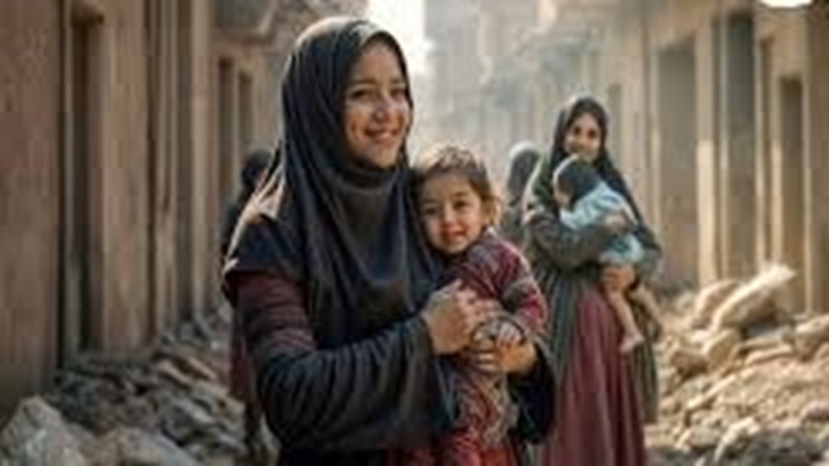 تصاویری از شهدای بمباران مدرسه‌ای در شرق غزه
