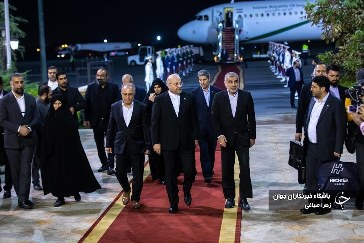 بازگشت رئیس مجلس از اتیوپی