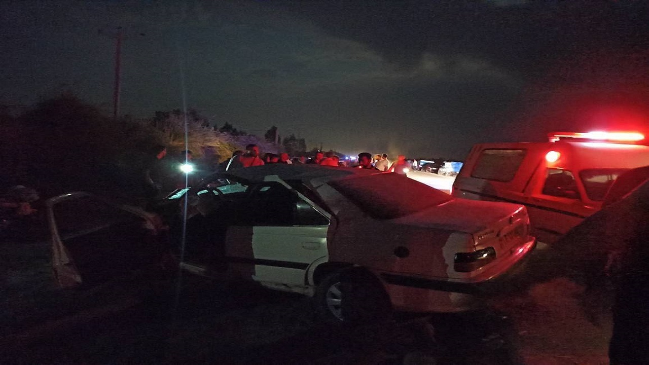 جان‌باختن یک نفر و مصدوم شدن ۷ نفر در تصادف محور بندرگز