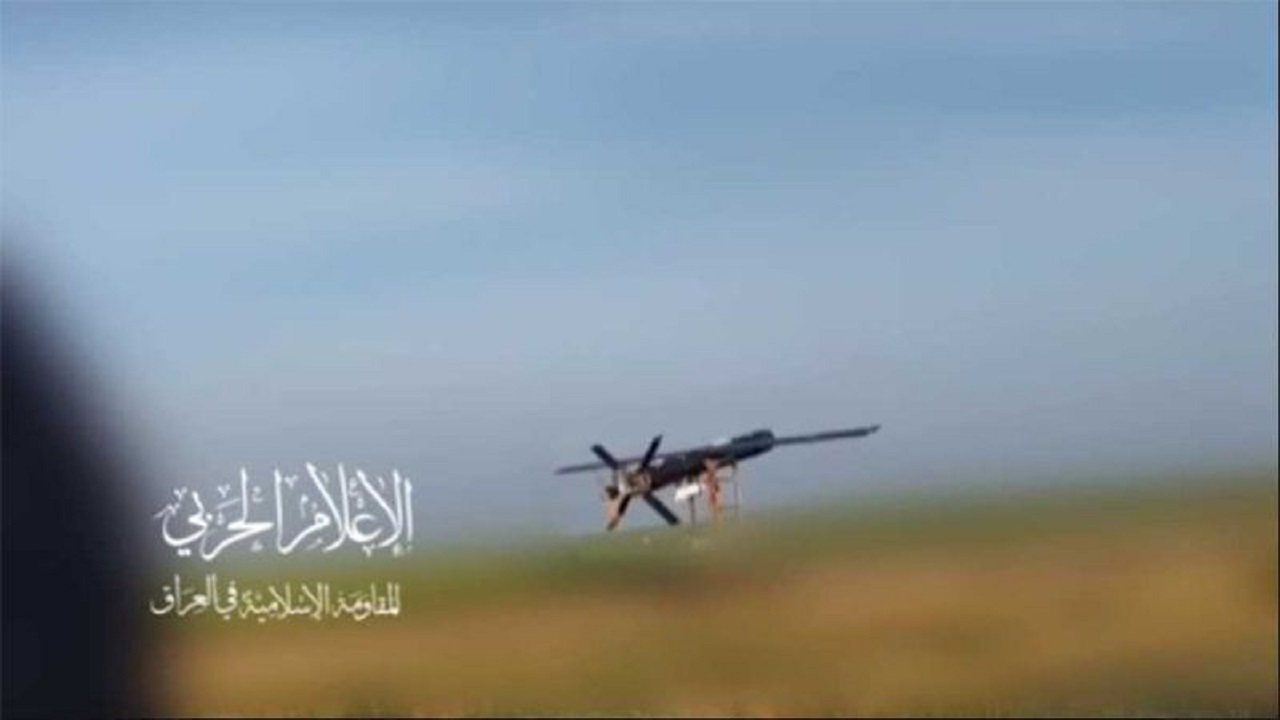 حمله پهپادی مقاومت اسلامی عراق به جولان اشغالی + فیلم