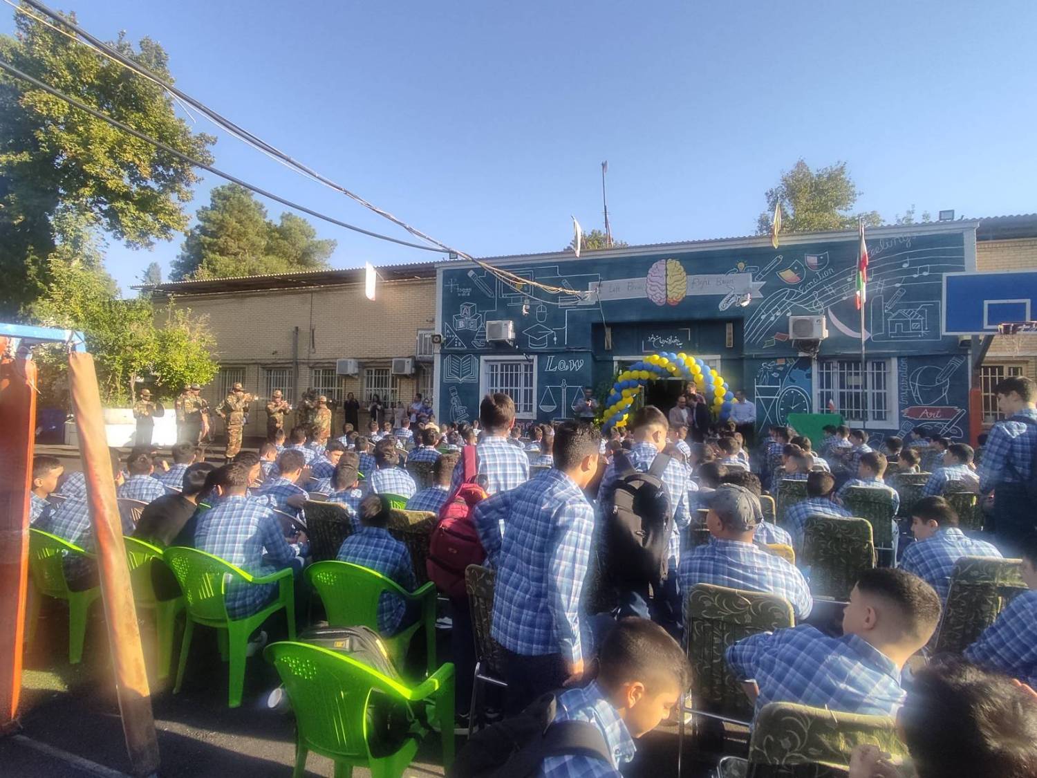 مراسم بازگشایی دفاع مقدس