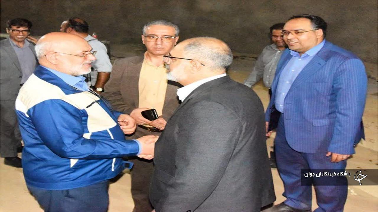 بازدید شبانه بازرس کل فارس از ابرپروژه زیر گذر نیمه مسقف گویم