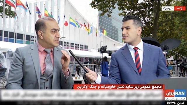 سوتی عجیب خبرنگار اینترنشنال؛ همسر پزشکیان در نیویورک است! + فیلم