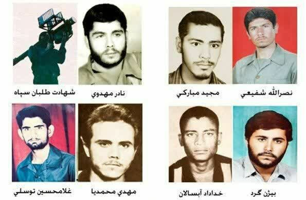 سردار شهید مهدوی و یارانش