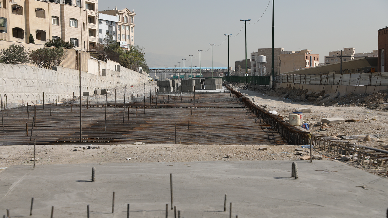 احداث تقاطع در بزرگراه آبشناسان- جنت&zwnj;آباد