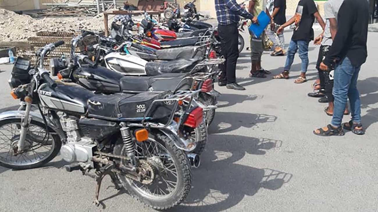 انهدام باند سارقان موتورسیکلت در باقرشهر