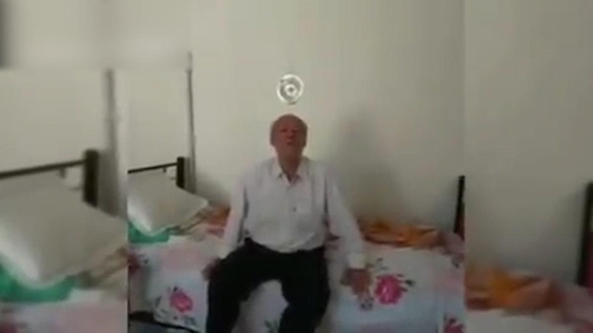 آخرین زیارت شهید حاجی‌زاده در حرم حضرت معصومه (س) ساعاتی قبل از شهادت + فیلم