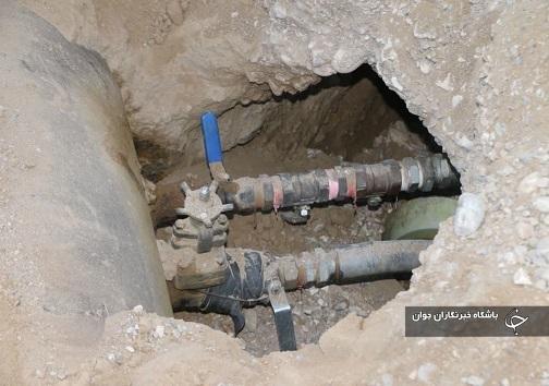 پنج ساختمان مرتبط با قاچاق سوخت در روستای ایسین بندرعباس تخریب شد