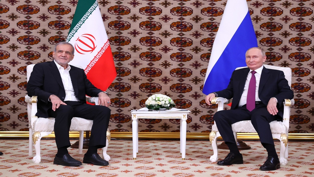 کرملین: پوتین چهارشنبه با پزشکیان دیدار می‌کند