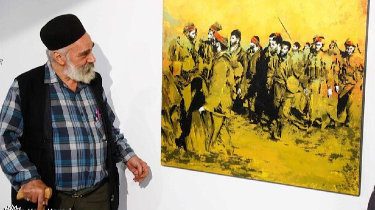 ماندگاری مظلومیت غزه با نقاشی/ عکس‌های جنگ روی بوم آمد