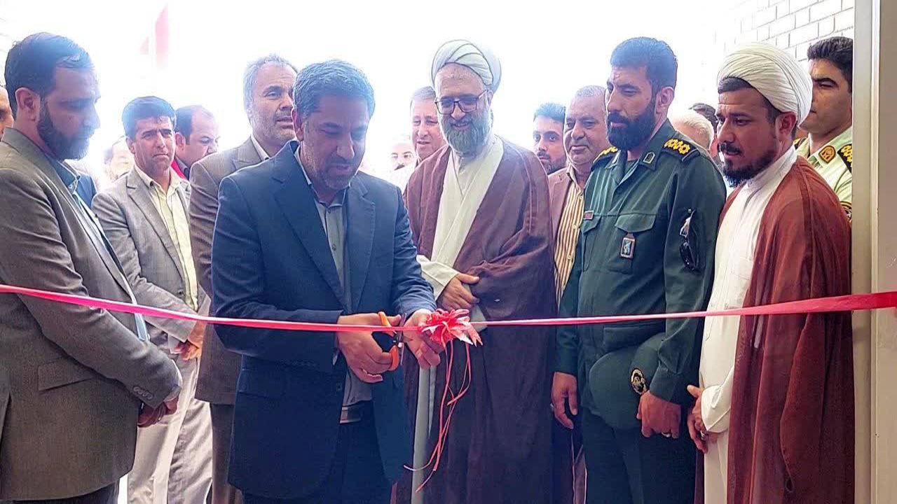 افتتاح مدرسه ۶ کلاسه شهید مفتح در شهر شهداد
