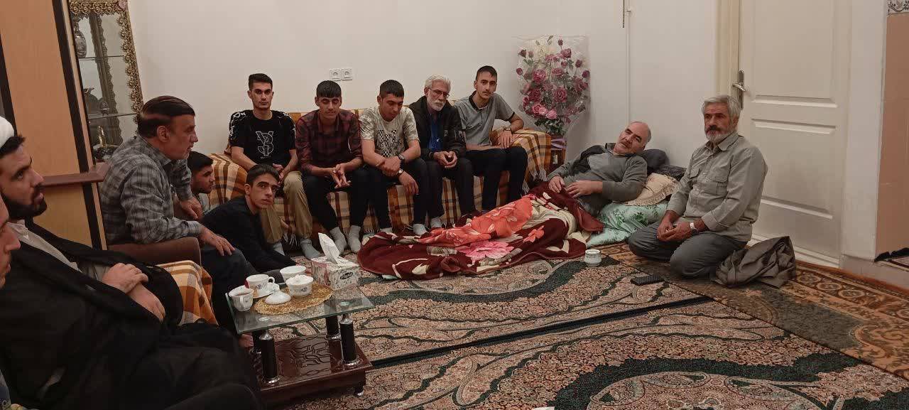دیدار با جانبازان