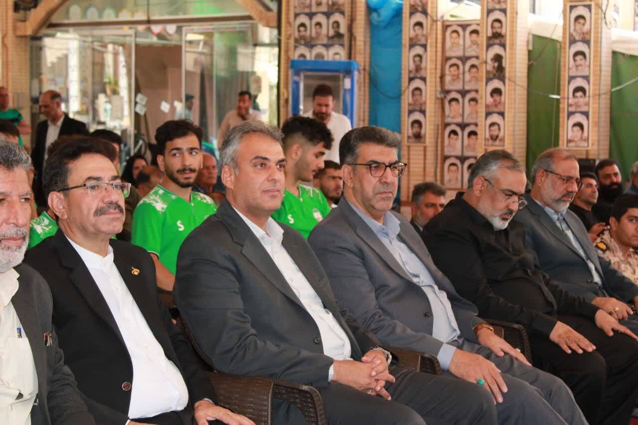 اهدای کاپ قهرمانی مسابقات جهانی فوتسال ناشنوایان زیر ۲۱ سال به سردار دل&zwnj;ها + تصاویر