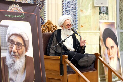 بزرگداشت آیت&zwnj;الله صلواتی (ره) در قم + تصاویر