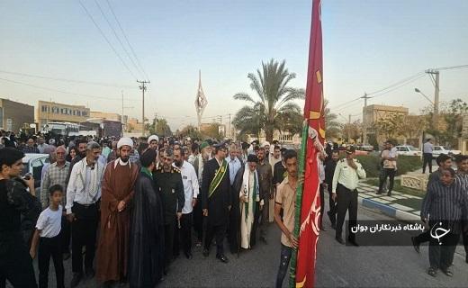 بازگشت کاروان زیارتی پیاده بیت&zwnj;الرضای بافق از مشهد مقدس