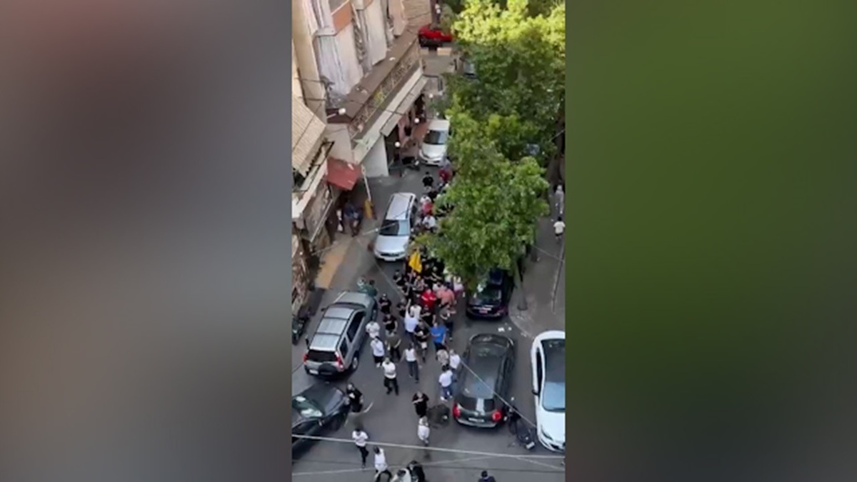 عزاداری مردم لبنان بر خرابه‌های حمله اسرائیل + فیلم
