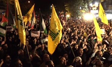 تجمع مردم گلستان در محکومیت شهادت سید حسن نصرالله
