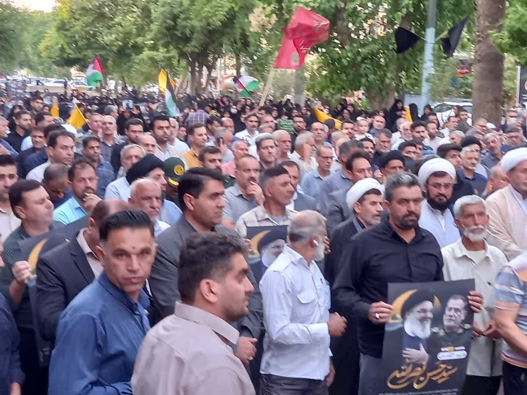 برگزاری مراسم راهپیمایی