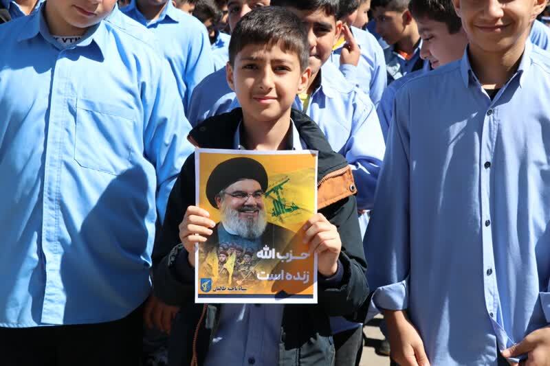 برگزاری مراسم راهپیمایی در طالقان