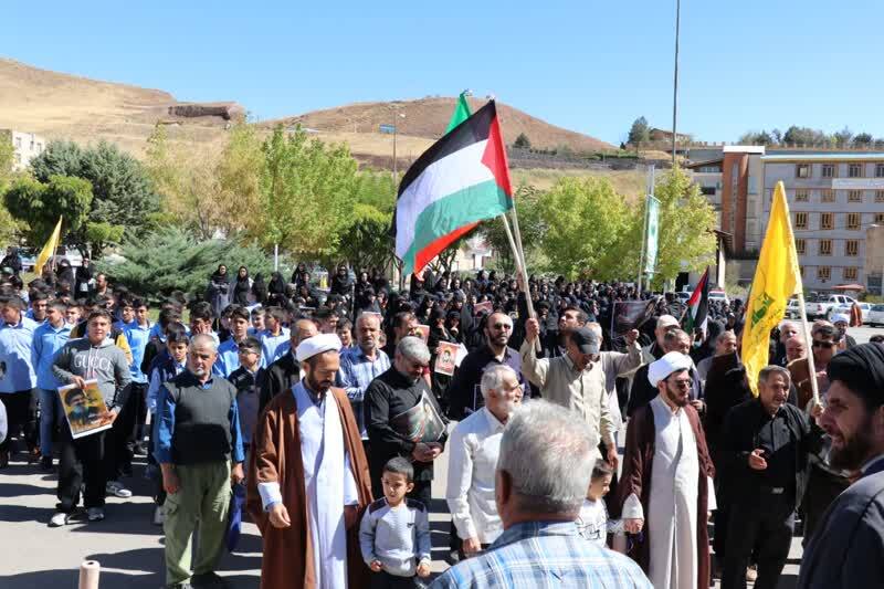 مراسم راهپیمایی در طالقان