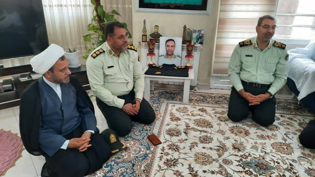 دیدار با خانواد شهید میرآبادی