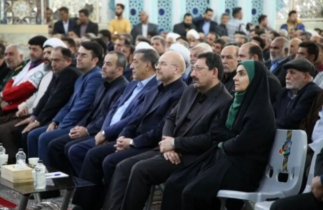 گوشه‌هایی از مراسم چهلم جانباختگان معدن طبس + عکس