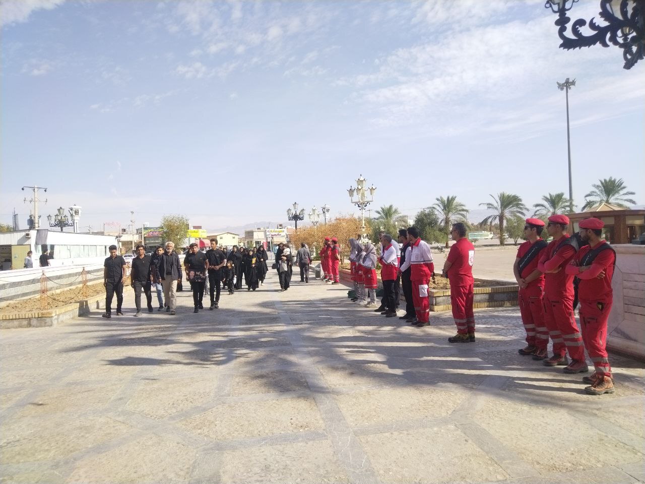 مراسم جانباختگان معدن طبس