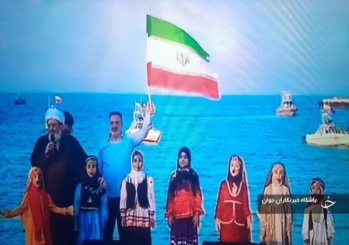 برگزاری مراسم قرآنی با حضور داوران برنامه تلویزیونی محفل درجزیره بوموسی
