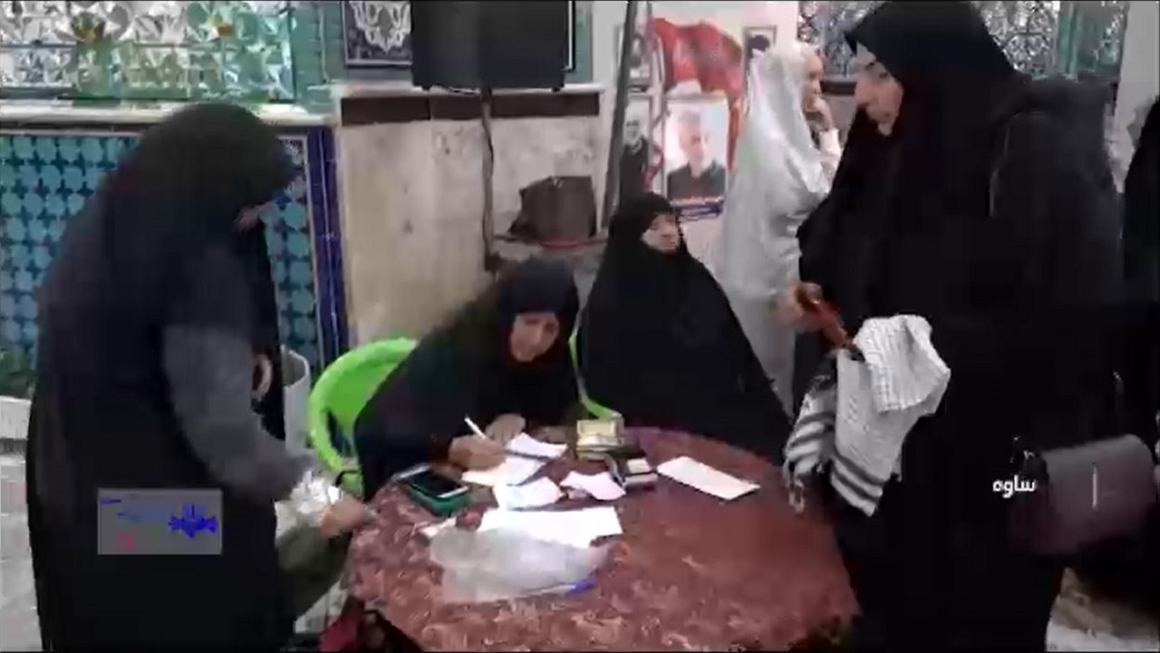 همدلی ده میلیارد ریالی بانوان ساوجی در سه روز  + فیلم