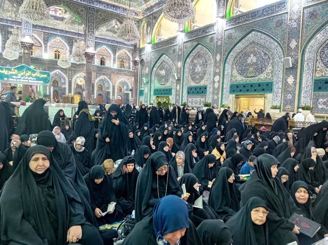 حضور بانوان در حرم امام حسین