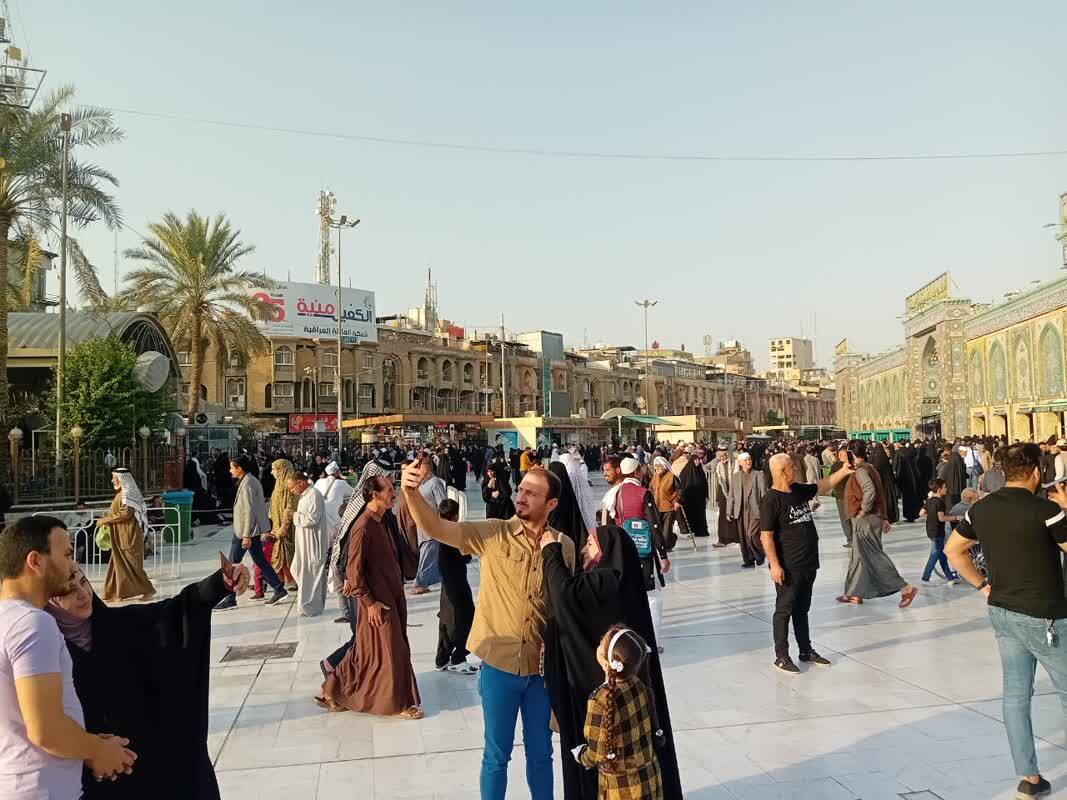 حضور زائران در بین الحرمین