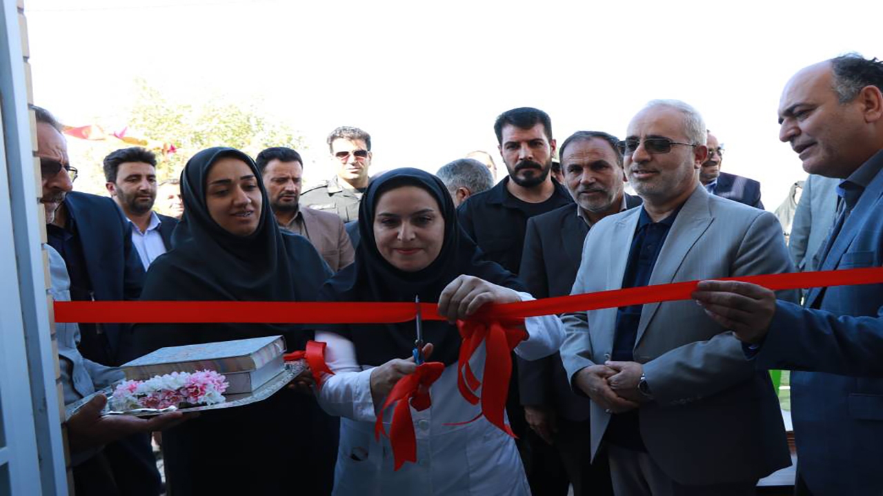 بهره برداری از خانه بهداشت ناصریه رفسنجان