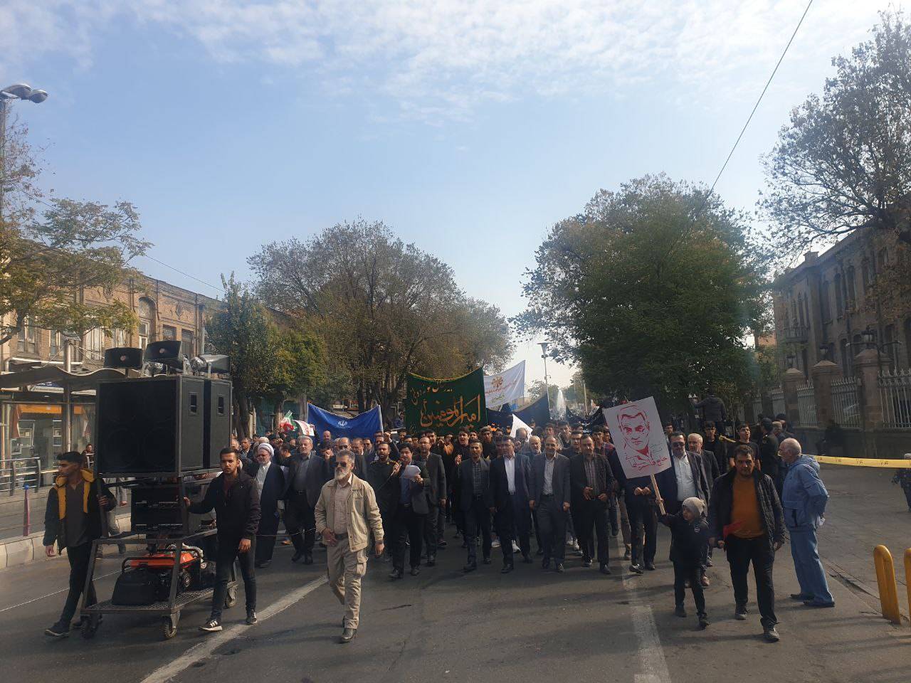 راهپیمایی تبریز