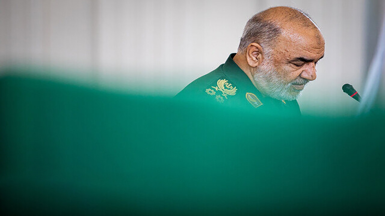 تسلیت سردار سلامی در پی شهادت سردار مازندرانی