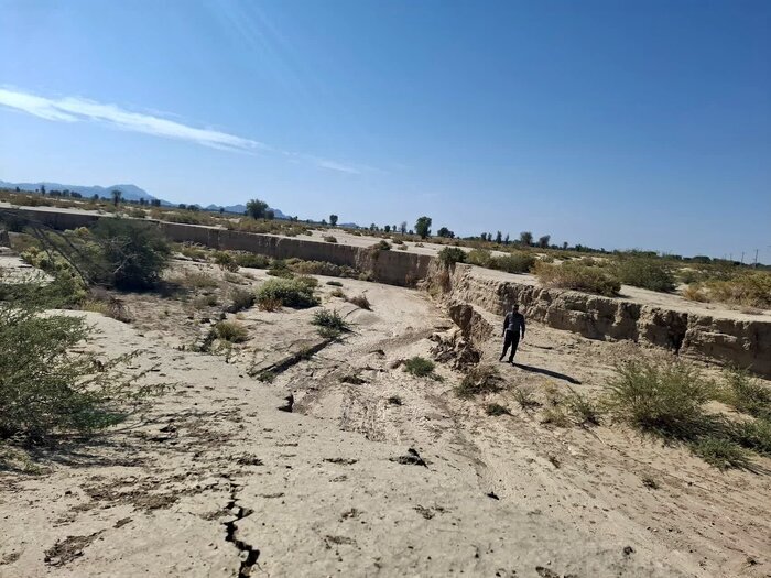 هشدار فرونشست در جنوب کرمان