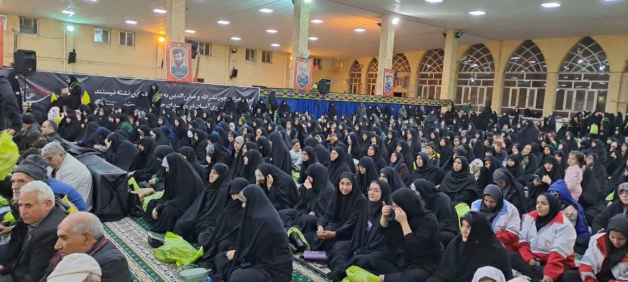 مراسم بزرگداشت سید حسن نصرالله در خوی