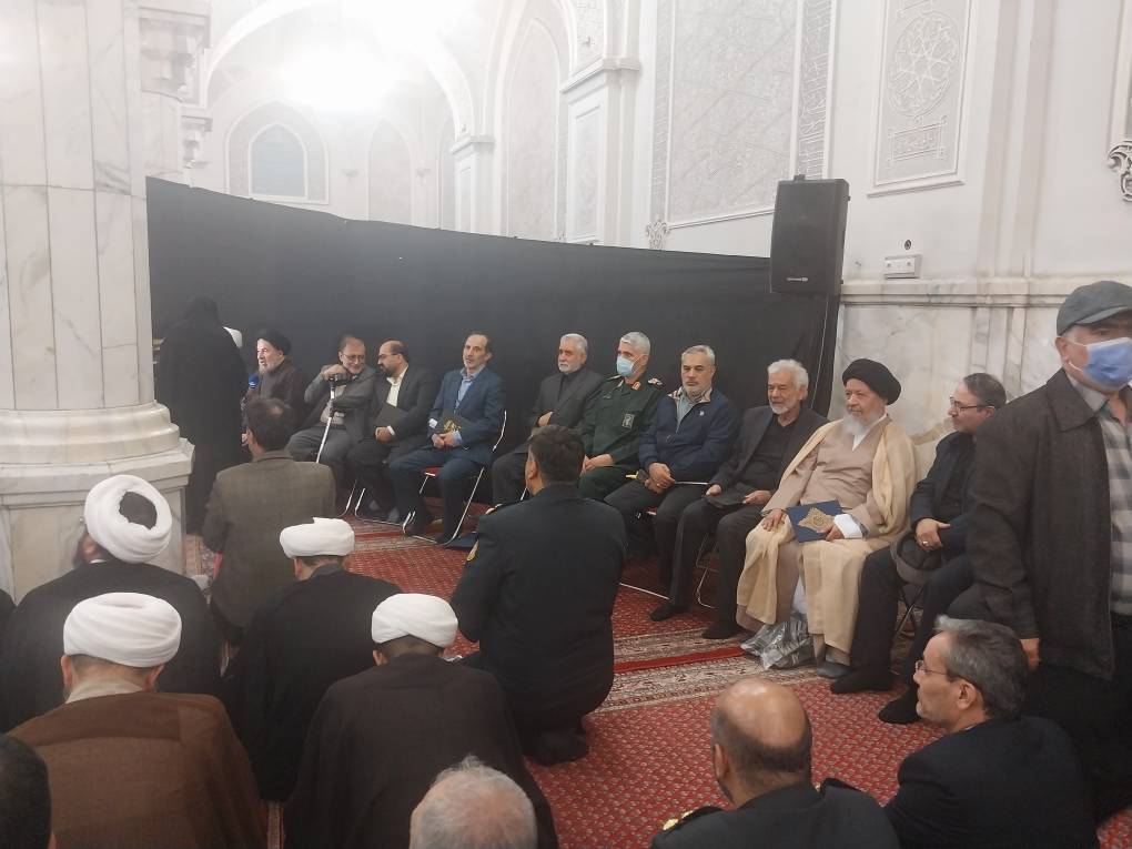 مراسم چهلم شهادت سید حسن نصرالله و سرلشکر نیلفروشان