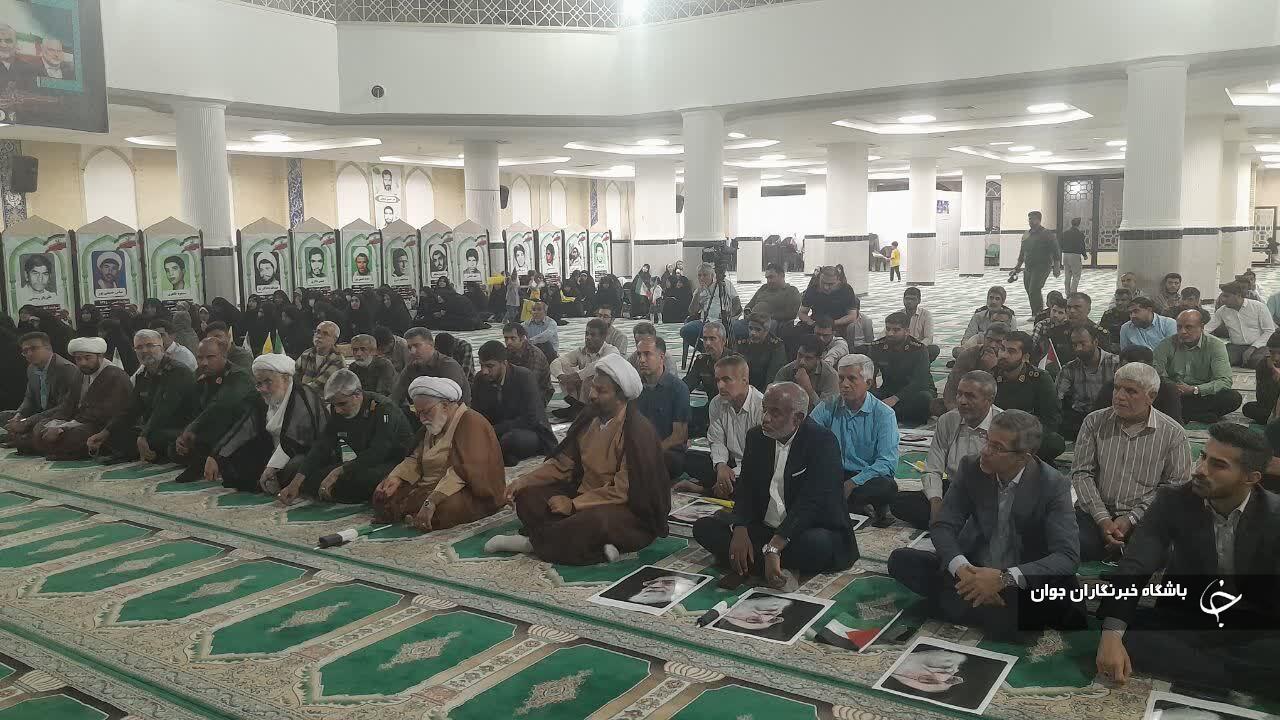 برگزاری مراسم گرامیداشت چهلمین روز شهادت سیدحسن نصرالله وشهدای محور مقاومت در بندرعباس+ عکس وفیلم