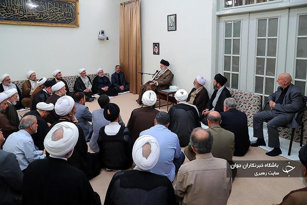 دیدار بسیجیان با رهبر معظم انقلاب اسلامی