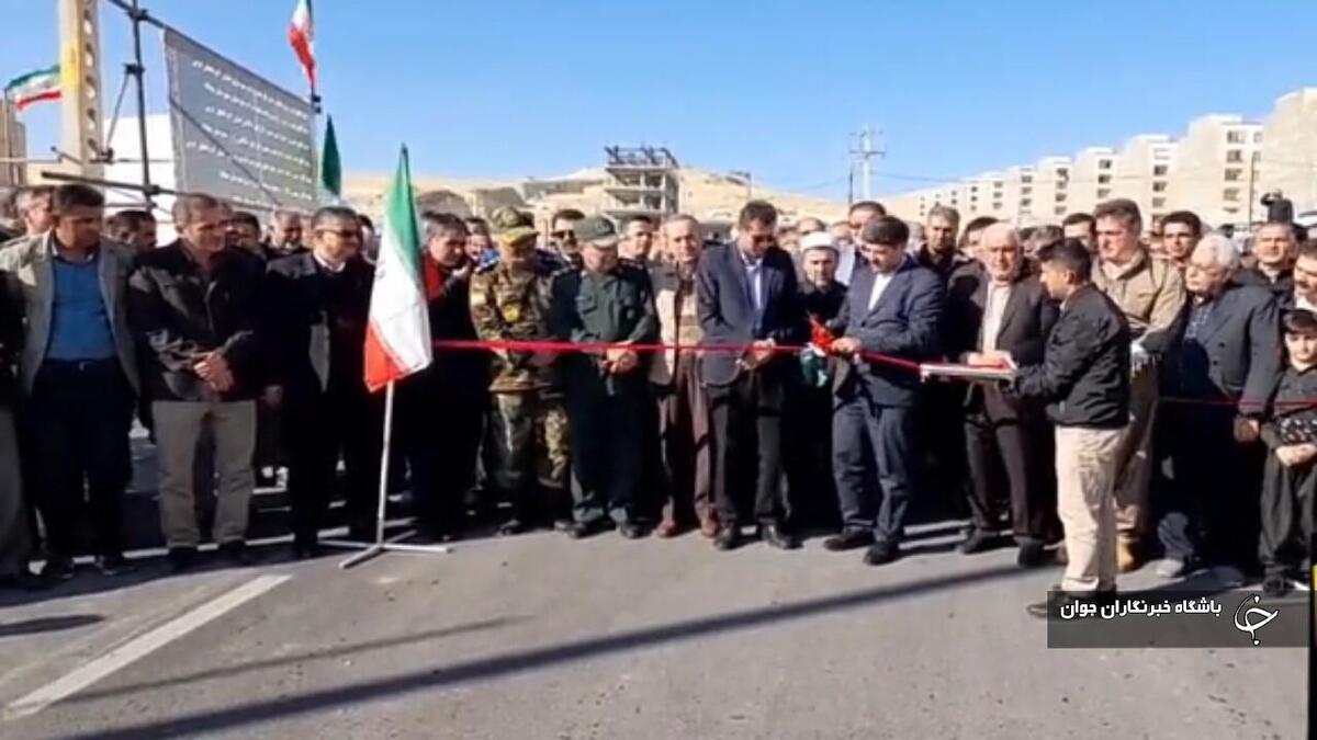باشگاه خبرنگاران -کمربندی صبح مکریان مهاباد به بهره‌برداری رسید